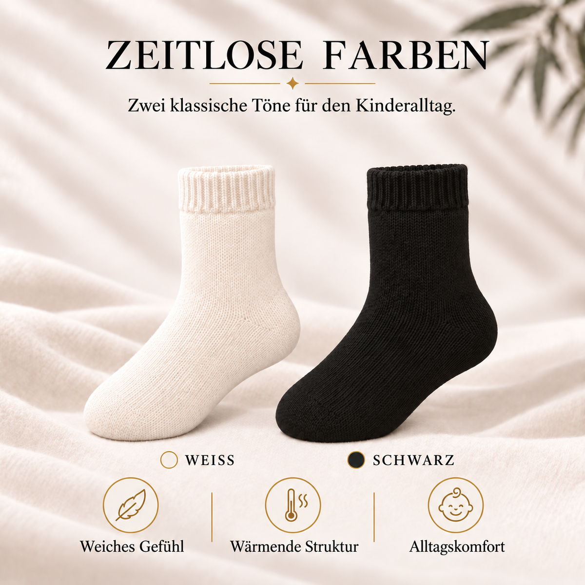 Alpaka-Kindersocken – Produktinformation auf Deutsch